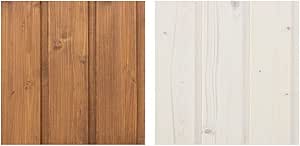 foto del prodotto kit di impregnanti per legno 5 litri di colore bianco 5 litri di impregnante di colore ricca quercia