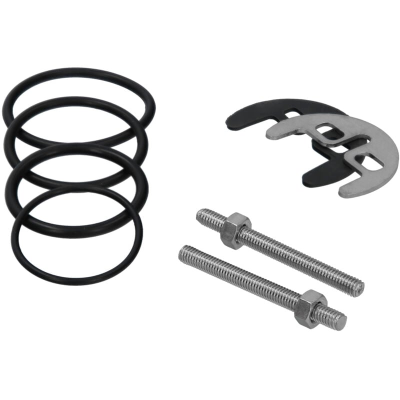 foto del prodotto kit di installazione con maniglia singola, fissaggio con maniglia singola, viti con rubinetto, fissaggio con rubinetto, fissaggi