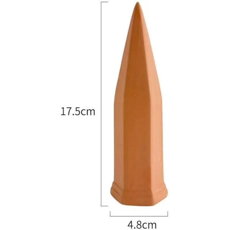 foto del prodotto kit di irrigazione a goccia da 12 pezzi, dispenser automatico per irrigazione per piante in ceramica per le piante da irrigazione per giardino, casa,