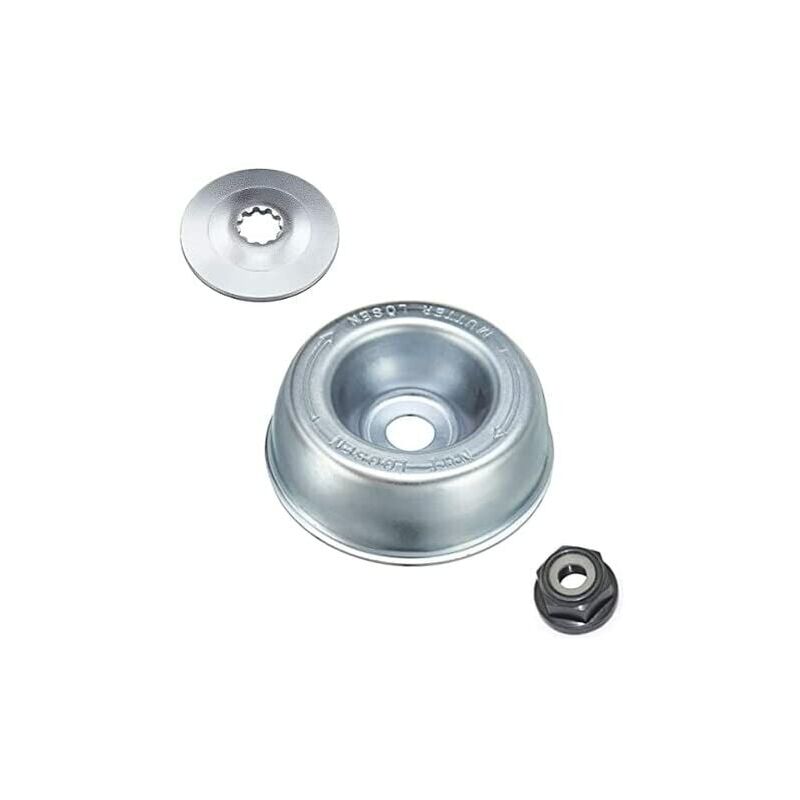 foto del prodotto kit di manutenzione comprensivo di adattatori lama per decespugliatori stihl fs55, fs56, fs70, fs80, fs83, fs85, fs90, fs110rx, fs120, fs130, fs200,
