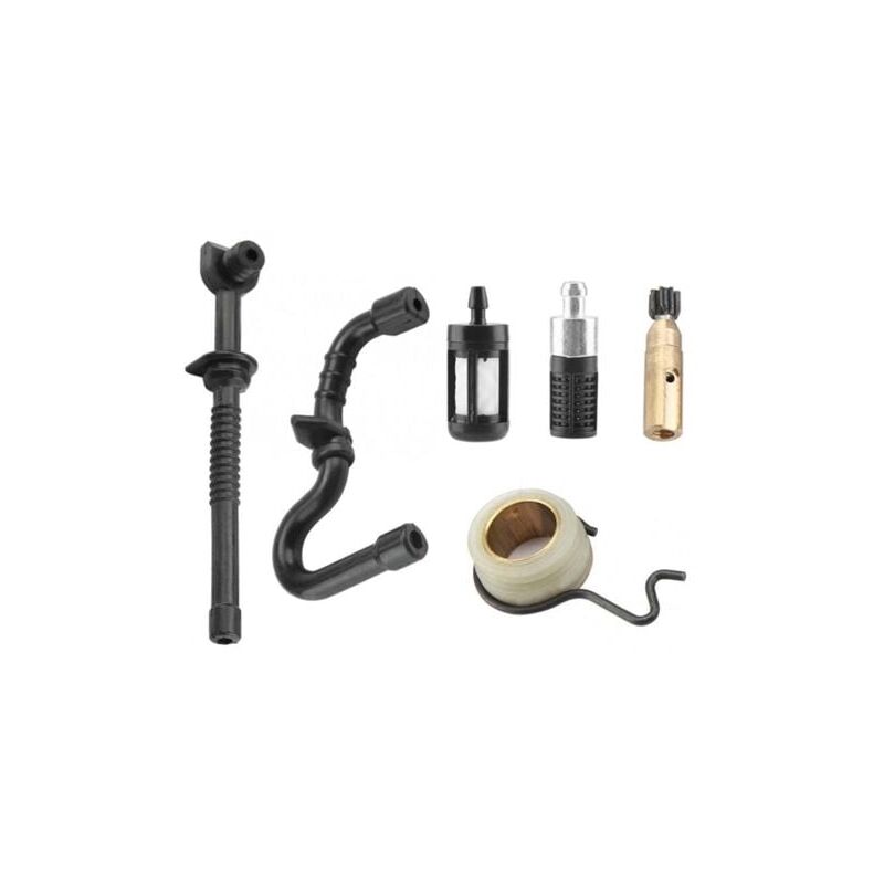 foto del prodotto kit di manutenzione per filtro tubo flessibile olio carburante pompa olio a 6 pezzi per stihl ms180 ms170 170 180 018 017 ricambi per motosega