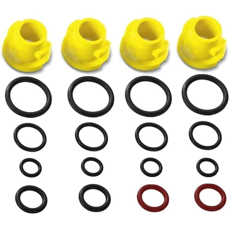 foto del prodotto kit di o ring di ricambio per accessori per idropulitrice k rcher, ugello aria e kit o ring per idropulitrice k rcher compatibili con i modelli