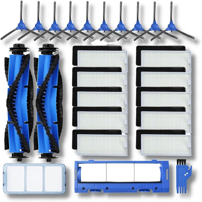 foto del prodotto kit di parti di ricambio da 25 pezzi compatibile con eufy robovac 11s, robovac 15c, robovac 30, robovac 30c, robovac 12, robovac 35cprimer filtro,