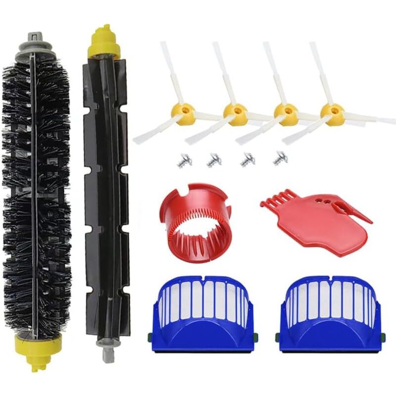 foto del prodotto kit di parti di ricambio per aspirapolvere irobot roomba serie 600, 694, 676, 675, 692, 695, 677, 671, 690, 680, 660, 650, 620, 614, 610, 600 e 500,