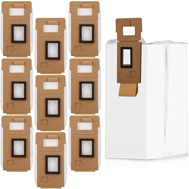 foto del prodotto kit di parti di ricambio per aspirapolvere xiaomi roborock s7 t7s t7plus t7splus s7 max, base di svuotamento automatico, confezione da 10 pezzi,