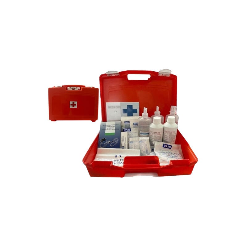foto del prodotto kit di pronto soccorso in valigetta con 20 referenze ab 243