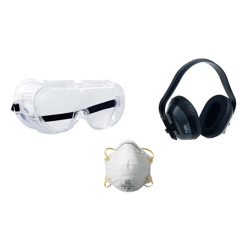 foto del prodotto kit di protezione per casco, maschera e occhiali coverguard p45730 sans marque