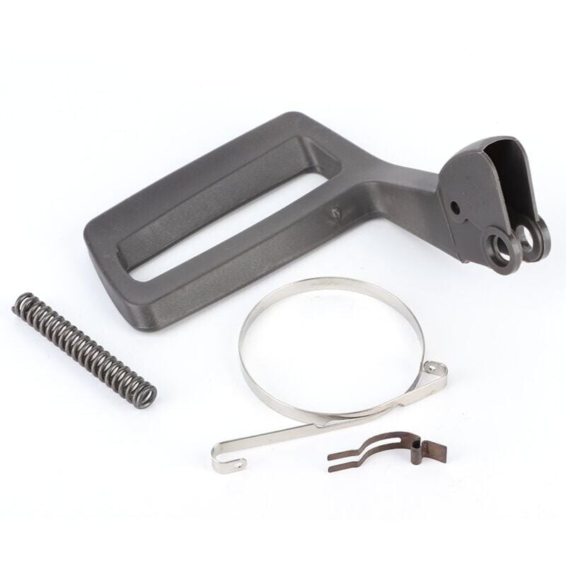 foto del prodotto kit di protezione per la maniglia del freno della catena della motosega, accessorio per la sostituzione della motosega per husqvarna 61266268272 272xp