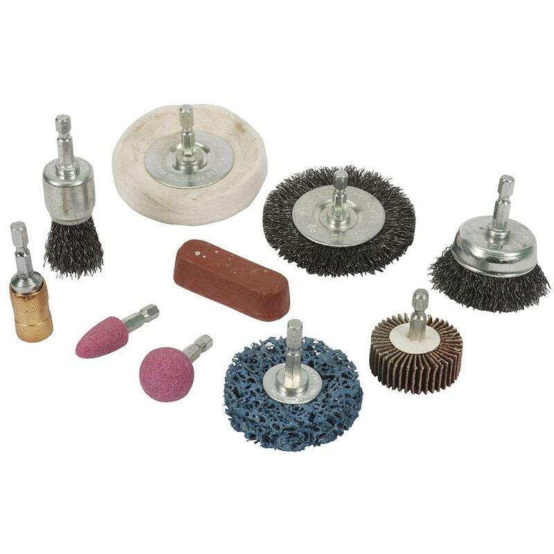 foto del prodotto kit di pulizia e lucidatura 10 p.zi 6 mm