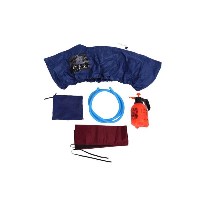 foto del prodotto kit di pulizia per condizionatori d aria da parete aiperq copertura protettiva impermeabile accessori per il lavaggio completo e professionale 