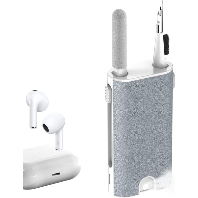 immagine 0 del prodotto kit di pulizia per tastiera 5 in 1, schermo per computer pc, airpods 1 2 3, detergente multifunzionale per auricolari apple airpods pro, iphone,