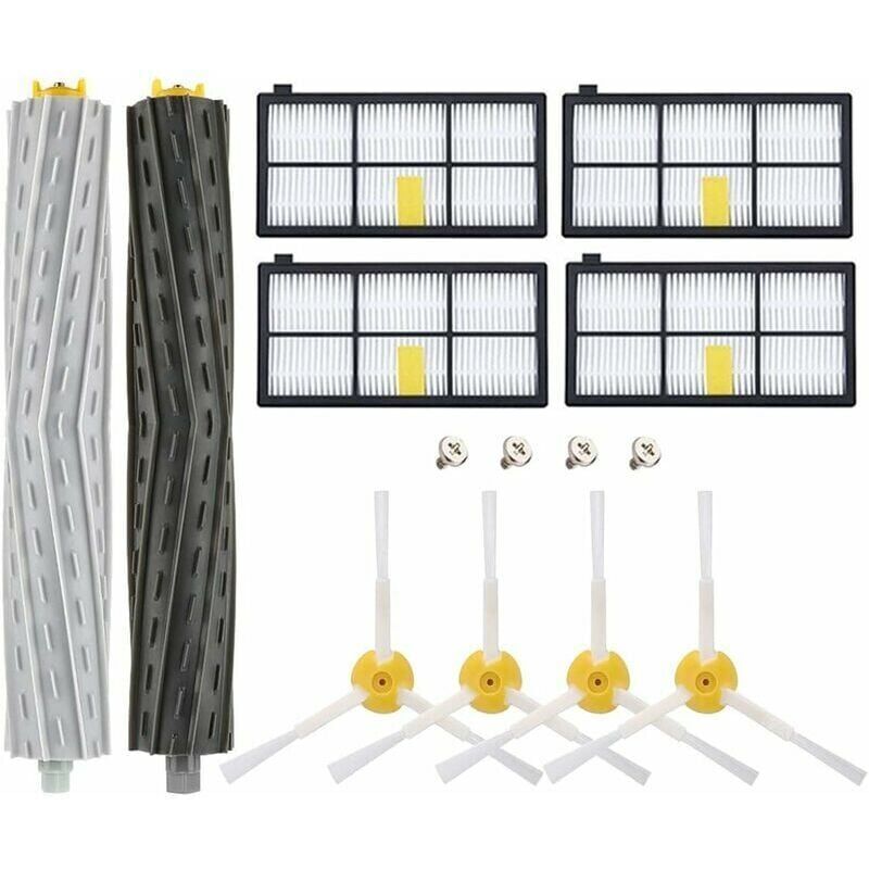 foto del prodotto kit di ricambi per irobot roomba serie 800 e 900. ricambi roomba. kit di accessori per roomba serie 800, 850, 851, 860, 865, 866, 870, 890, 891, 896,