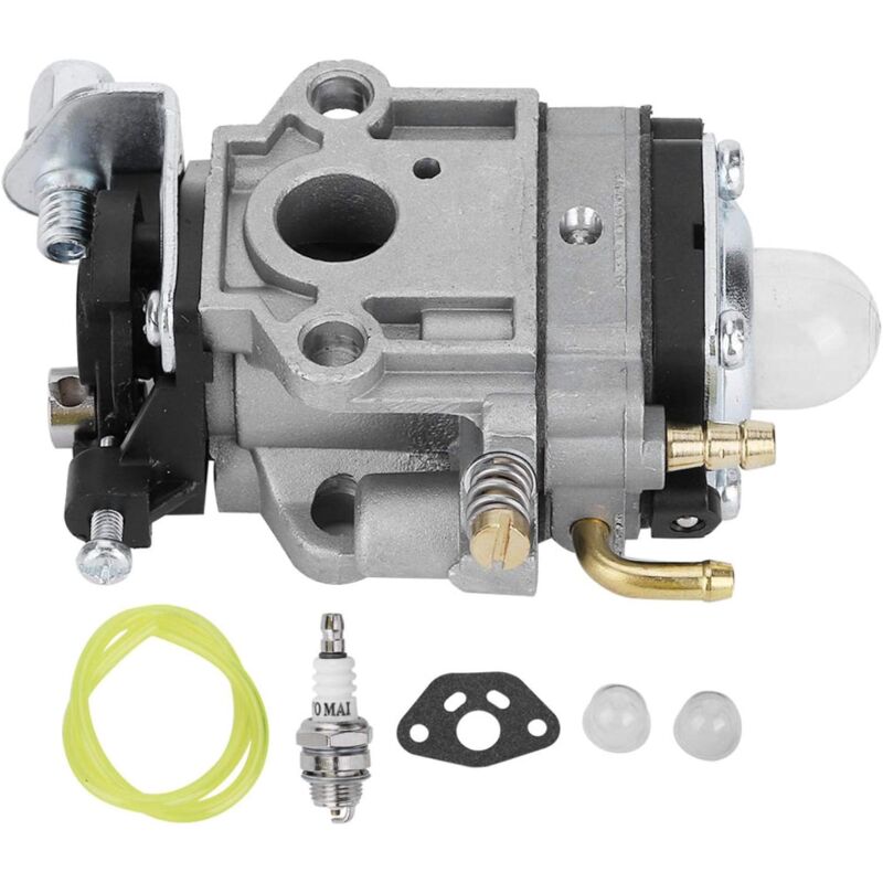 foto del prodotto kit di ricambio per carburatore da 10 mm, adatto per decespugliatore weedeater 1e34f 1e36f tu26 tl26 26cc 33cc sjlerst