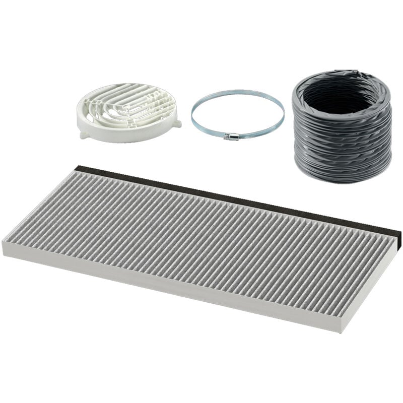 foto del prodotto kit di riciclo cleanair per cappa decorativa dwz2it1i4 bosch