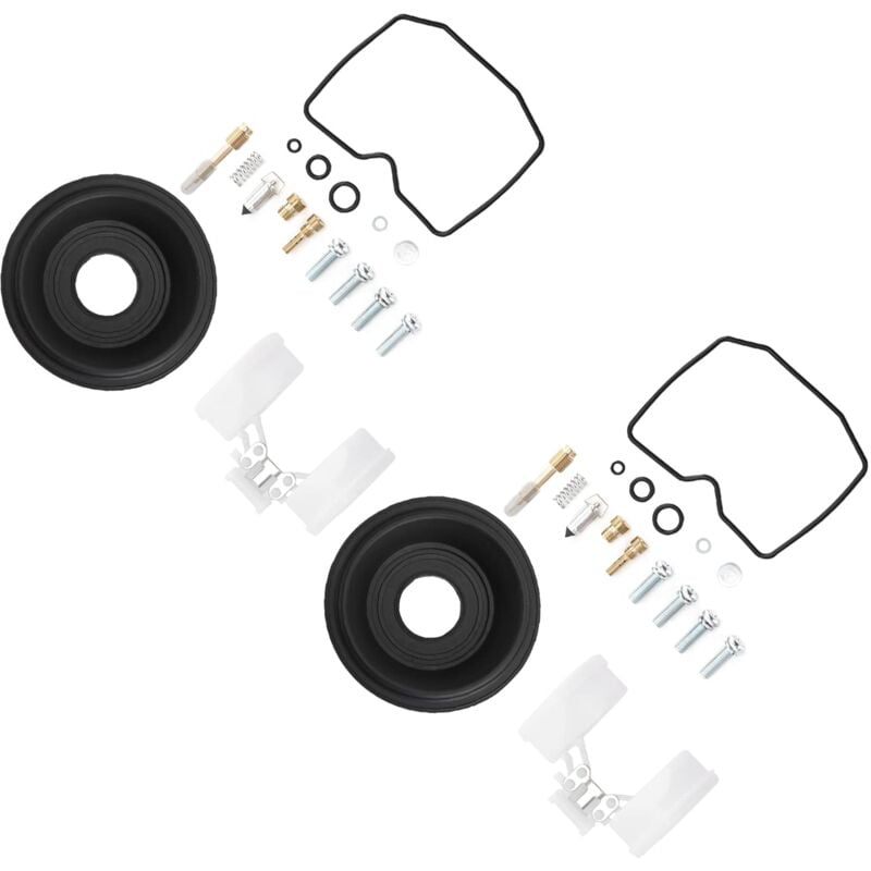 foto del prodotto kit di riparazione del carburatore da 34 pezzi per vulcan 500 en500 1991 1995 con componenti di guarnizione, facile installazione zoternen