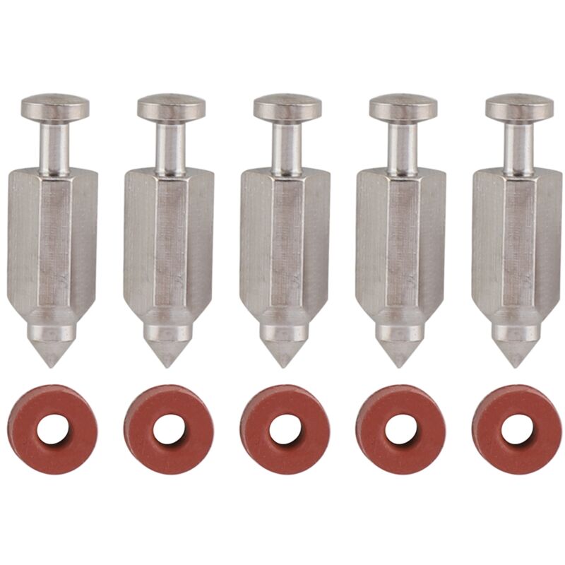 foto del prodotto kit di riparazione della guarnizione della sede dell ago del carburatore da 5 pezzi per 398188 zoternen