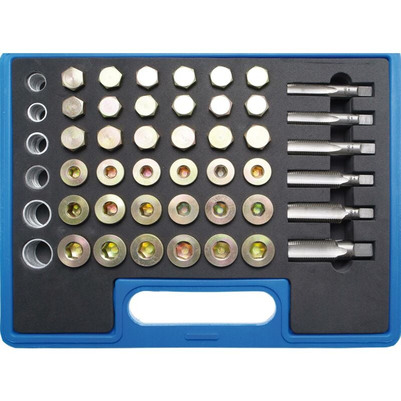 immagine 0 del prodotto kit di riparazione per filettatura scarico olio 114 pz.