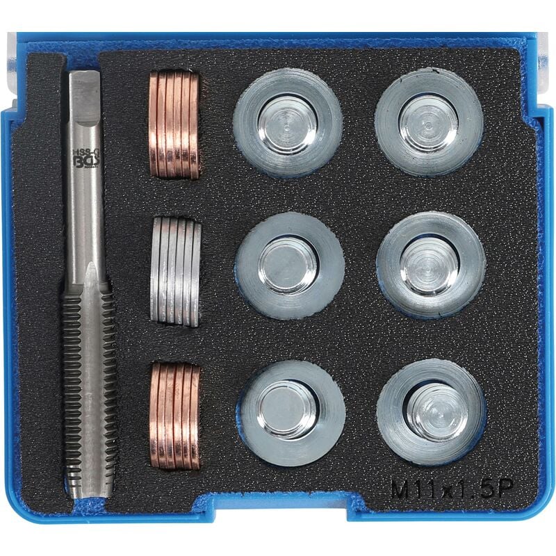 foto del prodotto kit di riparazione per filettatura scarico olio m11 x 1,5 mm