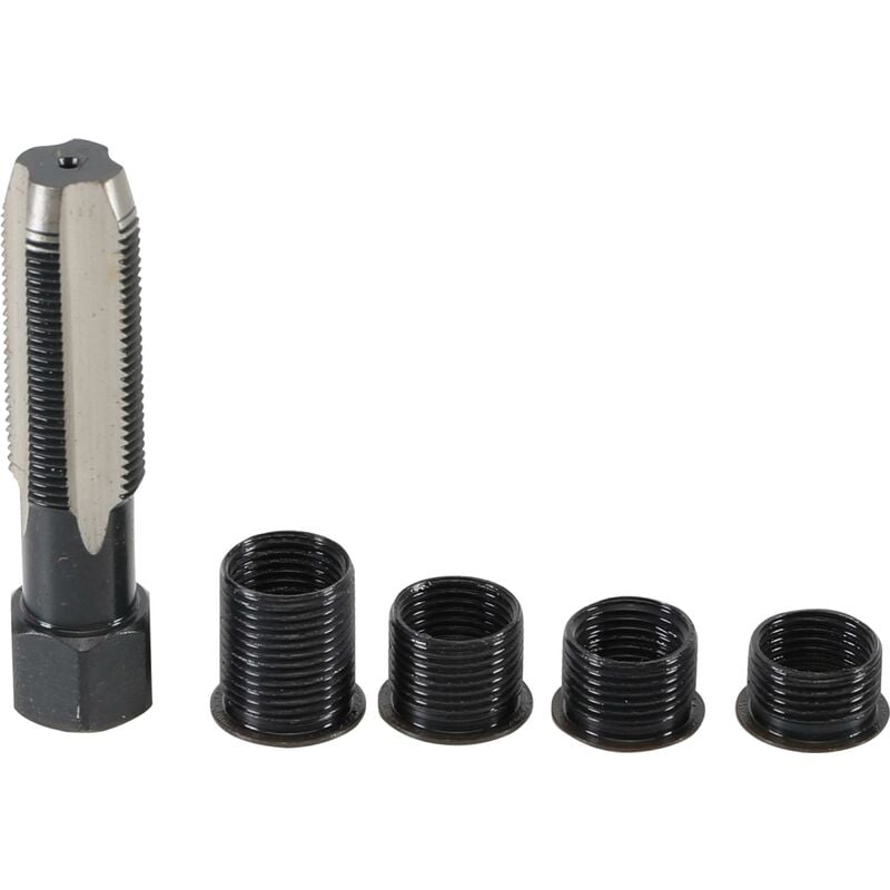 foto del prodotto kit di riparazione per filetti candelette m14 x 1,25 mm 5 pz.