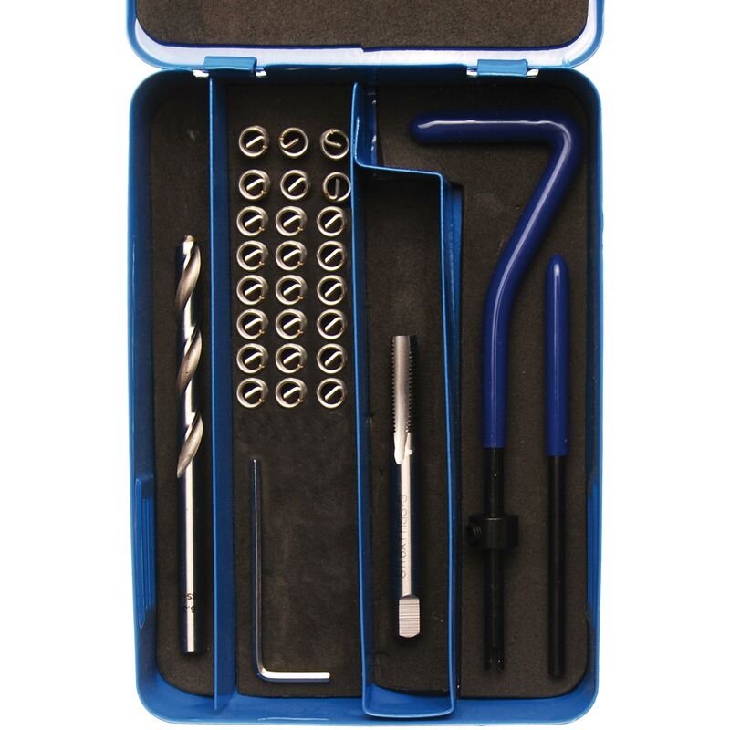 foto del prodotto kit di riparazione per filetti m6 x 1,0 29 pz.