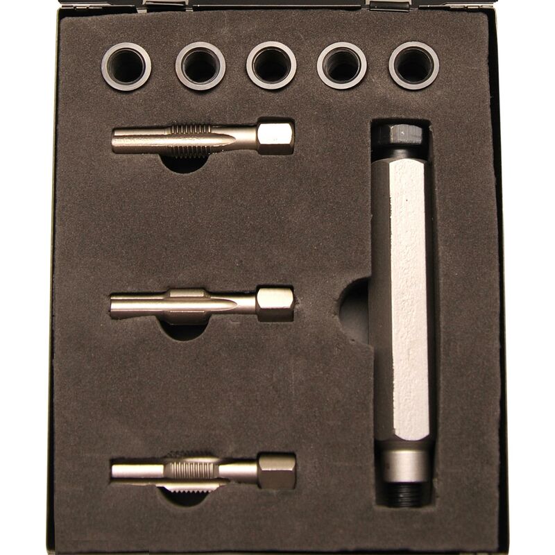 foto del prodotto kit di riparazione per filetti sedi candelette m10 x 1,25