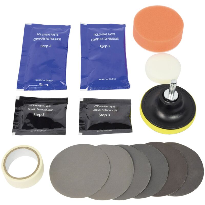foto del prodotto kit di riparazione per ottiche di fari