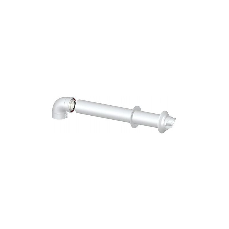 foto del prodotto kit di scarico coassiale d. 60 100 per caldaie a condensazione