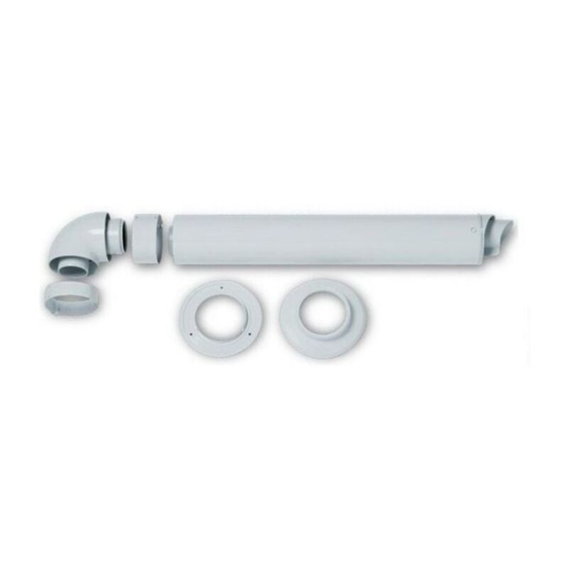 foto del prodotto kit di scarico coassiale d. 60 100 per caldaie convenzionali