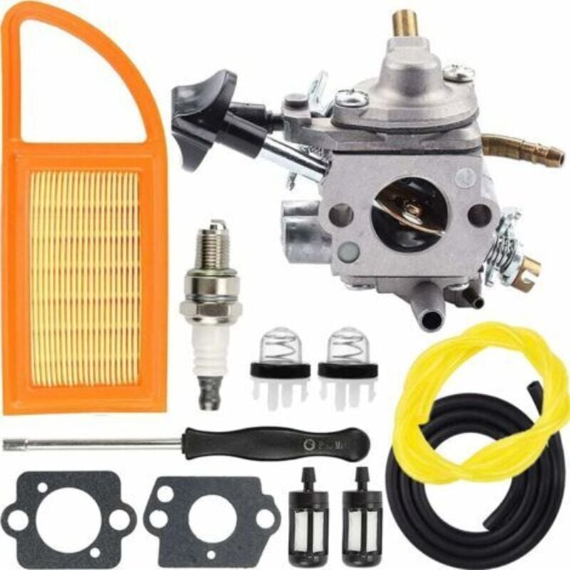 foto del prodotto kit di sostituzione del carburatore per soffiatore a zaino stihl br500, br550, br600, sostituisce i numeri di parte 4282 120 0606, 4282 120 0607,
