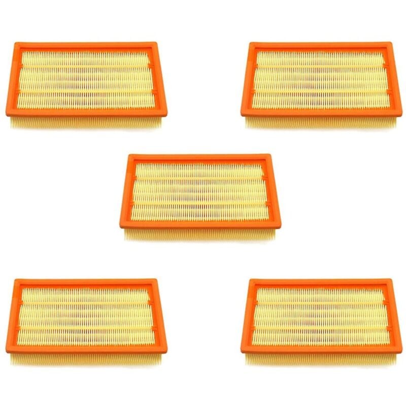 foto del prodotto kit di sostituzione del filtro hepa da 5 pezzi per karcher nt25 nt35 nt360 nt45 1