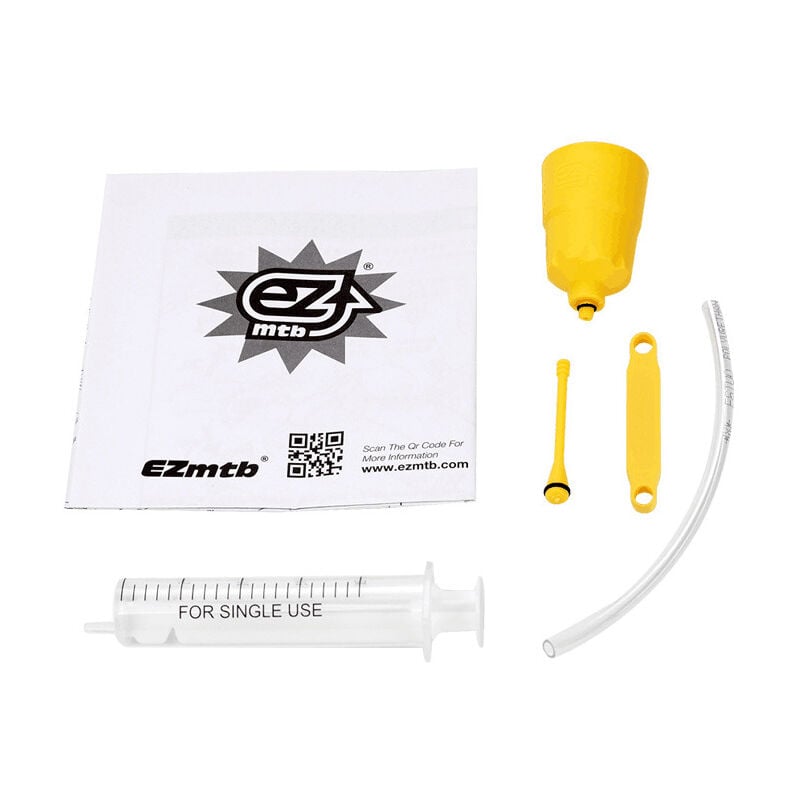 foto del prodotto kit di spurgo freni shimano, kit di spurgo freni a disco, kit di spurgo freni idraulici professionali per bici, kit di riparazione olio minerale per