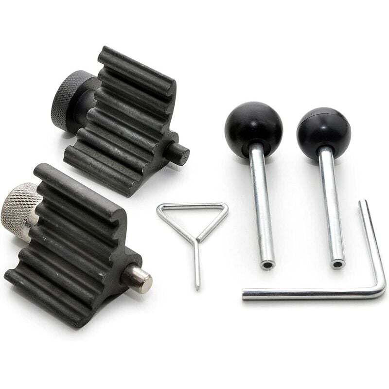 foto del prodotto kit di strumenti di fasatura ymyny per pompa iniettore audi seat skoda volkswagen vag 1.4 1.9 2.0 tdi e puleggia per cinghia a perno common rail 1.2