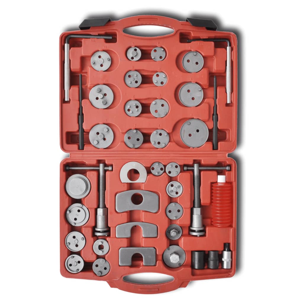foto del prodotto kit di strumenti per filettare il pistone della pinza 40 pezzi strumenti per officina garage 02 0004041