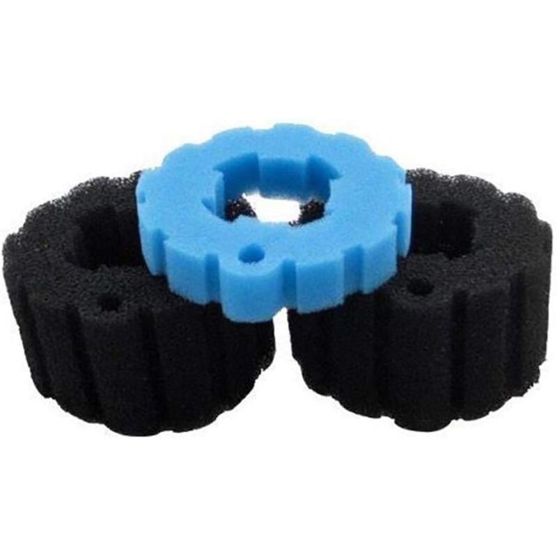 foto del prodotto kit di supporti filtranti in schiuma di ricambio per pond solutions, schiuma filtrante di ricambio per laghetti, compatibile con secchio oase