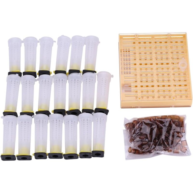 foto del prodotto kit di utensili per apicoltura, utensili per apicoltura, arnie in plastica coperchi per contenitori cellulari, forniture per attrezzature per