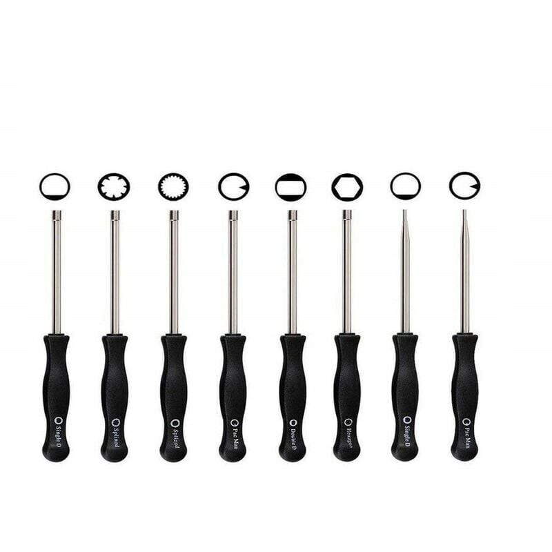 foto del prodotto kit di utensili per la regolazione del carburatore per il motore, utilizzato per i comuni carburatori a 2 tempi, kit di utensili per la regolazione