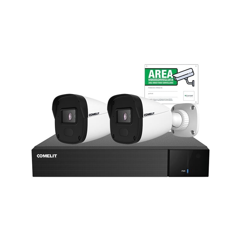 foto del prodotto kit di videosorveglianza a 4 canali