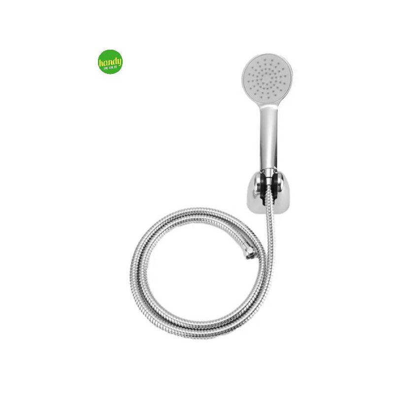 foto del prodotto kit doccetta ambra bathroom sun tonda monofunzione 1 getto cromo 3 pz