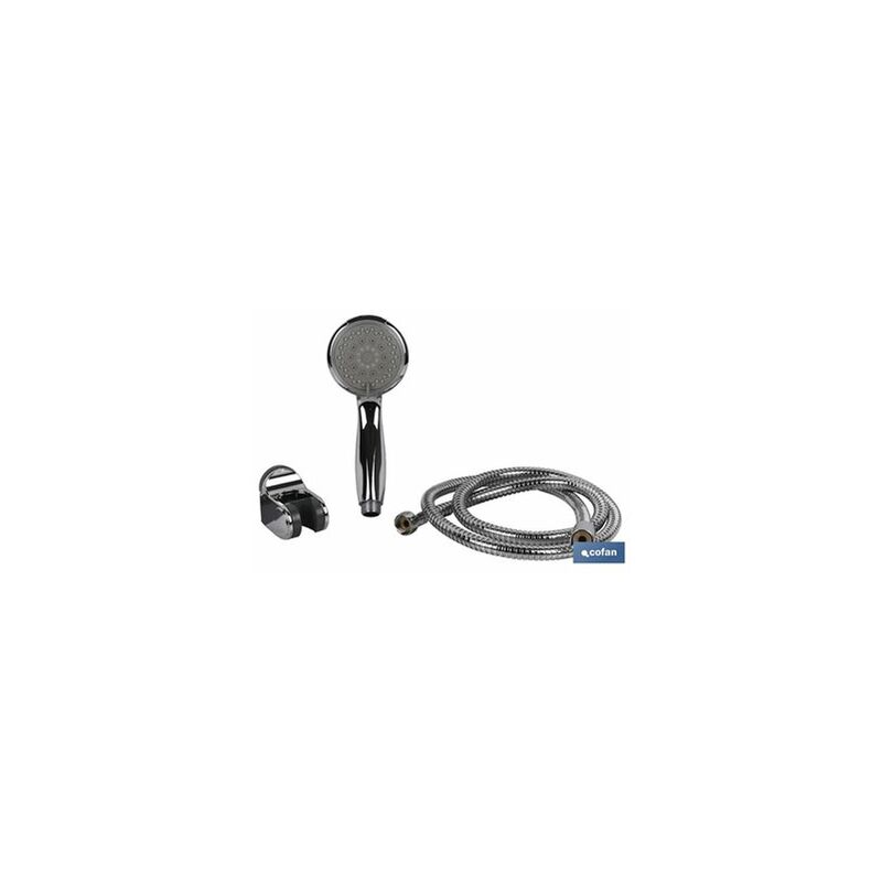 foto del prodotto kit doccia 5 funzioni maniglia flex gancio 