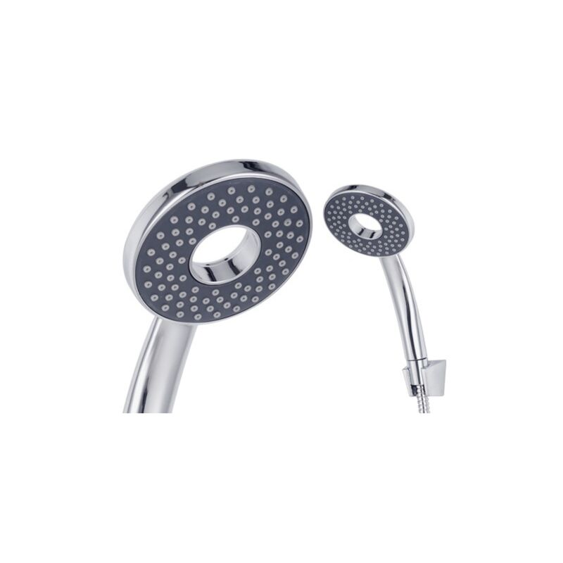 foto del prodotto kit doccia brixo aquarius monojet cromo