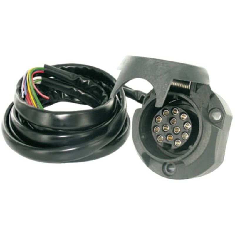 foto del prodotto kit elettrico presa a 13 poli numero di conduttori 6 7 lunghezza cavo 1.50 m secor t