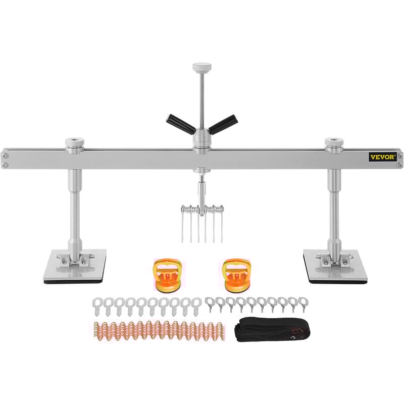 foto del prodotto kit estrattore ammaccature per auto 85cm leva, 6 gancio per artigli, accessori kit per la rimozione delle ammaccature senza vernice, kit per la
