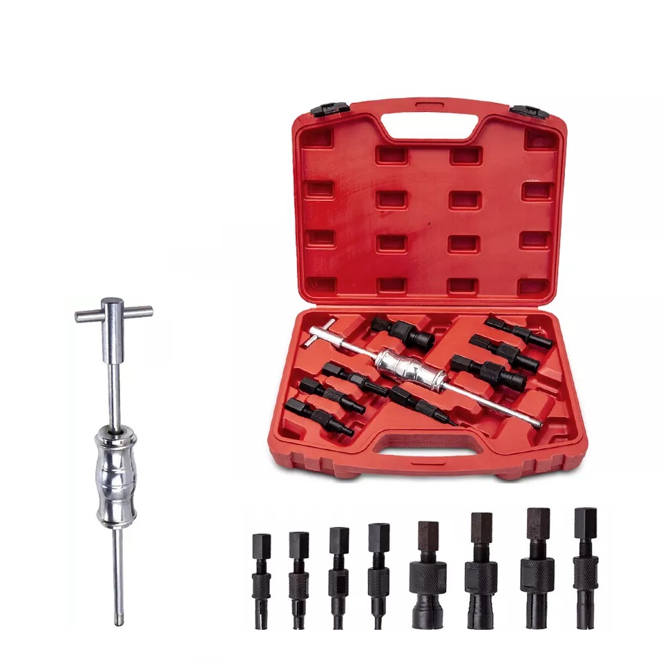 foto del prodotto kit estrattore per cuscinetti interni martello scorrevole 9 pezzi