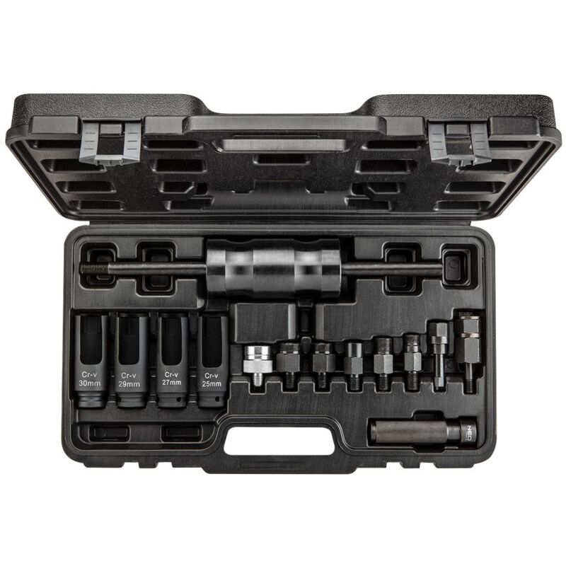 foto del prodotto kit estrattore per iniettori a martello scorrevole 14pz 11 883 neo tools