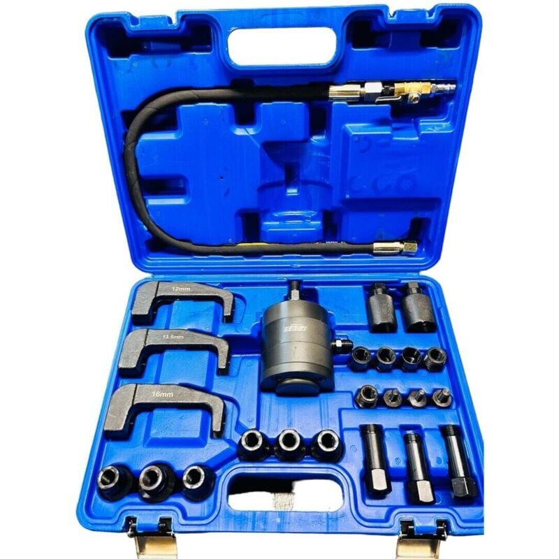foto del prodotto kit estrattore pneumatico iniettore diesel rimozione estrattore 3 adattatori