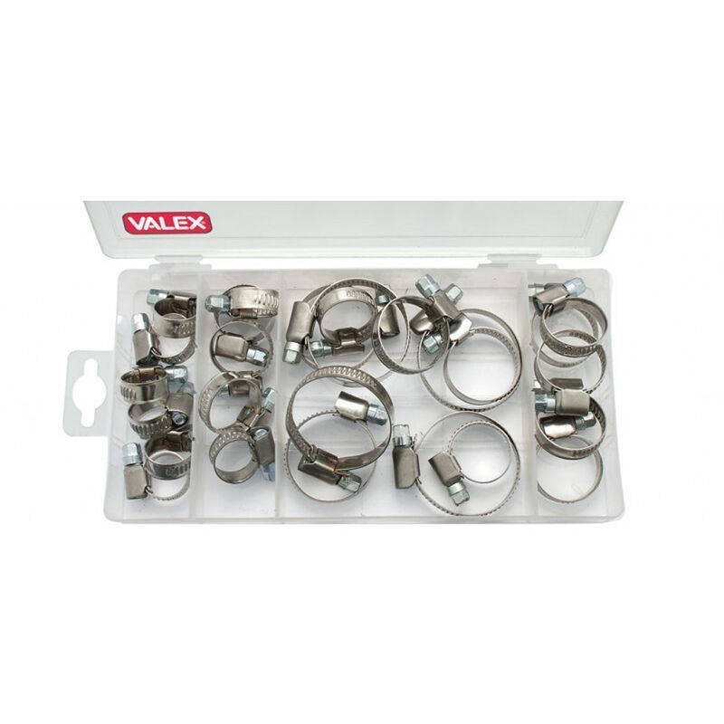 foto del prodotto kit fascette metalliche 26 pezzi 1950121 valex