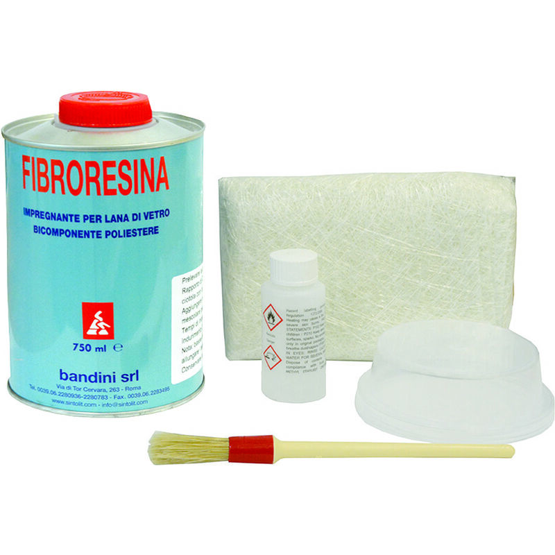 foto del prodotto kit fibroresina ml.750