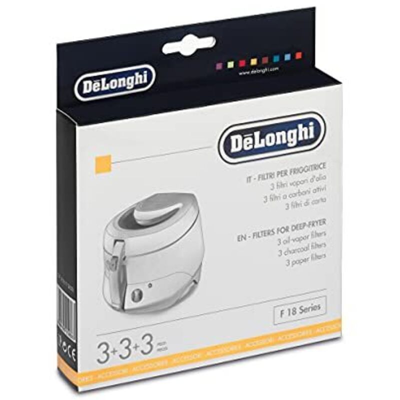 foto del prodotto kit filtri - friggitrice delonghi 529773662734220528
