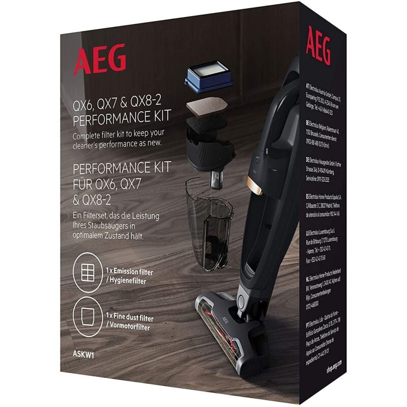 foto del prodotto kit filtri originale askw1 aspirapolvere aeg 43677627319599037513