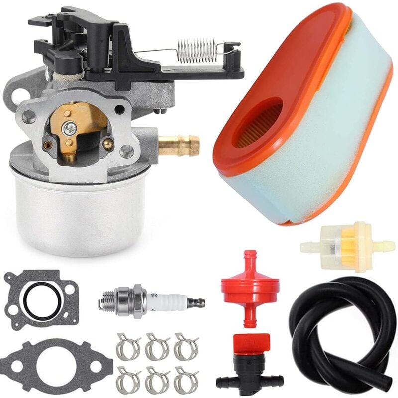foto del prodotto kit filtro aria 591137 590948 carburatore per briggs stratton 111p02 114p02 11p902 121q02 121q07 121s02 121s07 121s75 124q02 idropulitrice 775ex